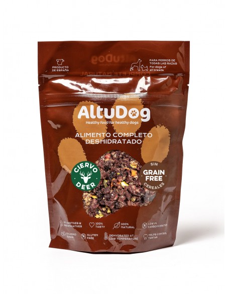 Promotion "Essai" Menu Cerf sans céréales 250g - AltuDog