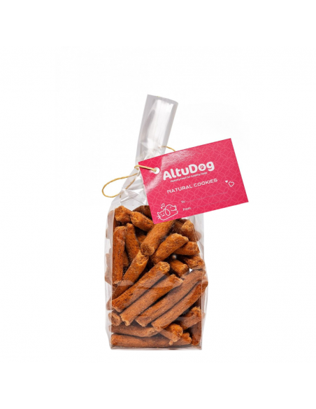 Palitos de frango com óleo de cânhamo - Petiscos suaves para cães e gatos - AltuDog